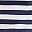 Navy White Stripe