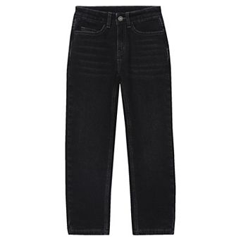 Boys 2-20 Lands' End Lined Denim Straight Leg Pants