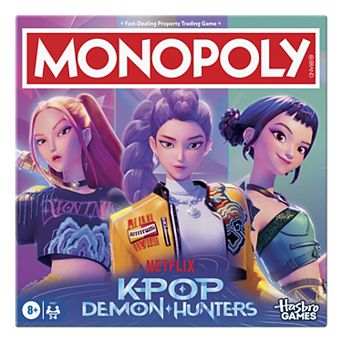 Monopoly K-Pop Demon Hunters Board Game by Hasbro