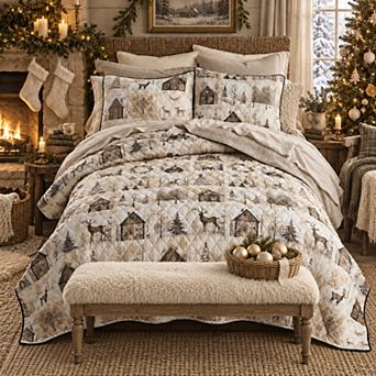 Your Lifestyle by Donna Sharp Antique Winter Quilt Set
