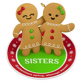 Sweet and Spicy Sisters Hallmark Christmas Ornament
