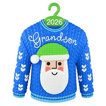 Grandson Sweater Hallmark Christmas Ornament