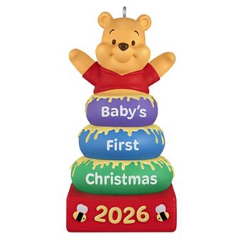 Disney's Winnie the Pooh Baby's First Christmas Hallmark Christmas Ornament