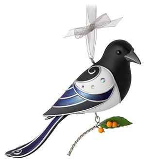 Black-Billed Magpie 22nd in The Beauty of Birds Series Hallmark Christmas Ornament