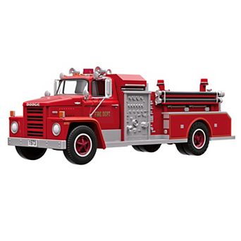 Hallmark 24th in the Fire Brigade Series 1973 Dodge C800 Fire Engine Christmas Ornament