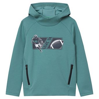 Boys 2-20 Lands' End Active Sports Graphic Hooded Sweatshirt