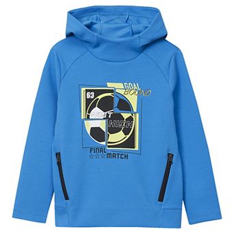 Boys 2-20 Lands' End Active Sports Graphic Hooded Sweatshirt