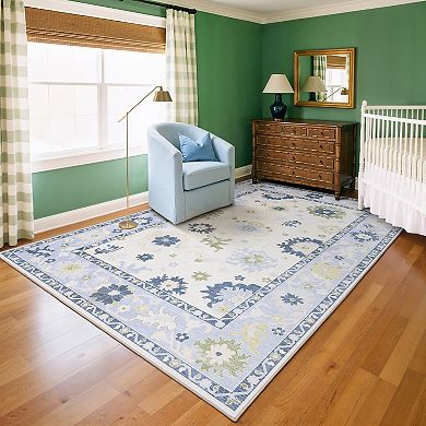 StyleHaven Arden Floral Traditional Throw or Area Rug