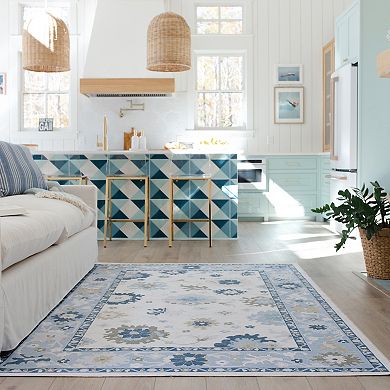 StyleHaven Arden Floral Traditional Throw or Area Rug