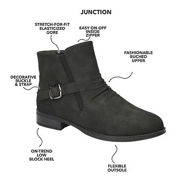 Easy Street Junction Women's Ankle Boots with Buckle Detail