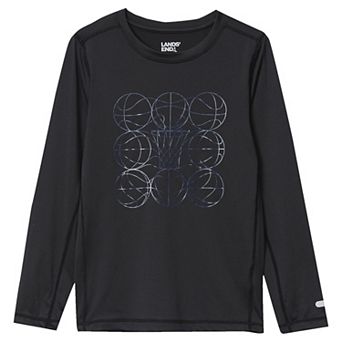 Boys 2-16 Lands' End Active Long Sleeve Graphic Tee