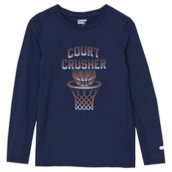 Boys 2-16 Lands' End Active Long Sleeve Graphic Tee