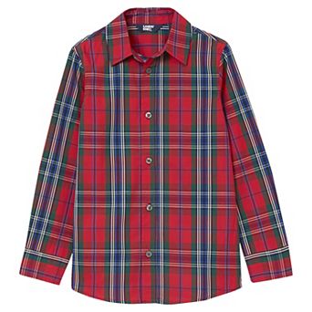 Boys 2-20 Lands' End Long Sleeve Flannel Shirt