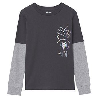 Boys 2-20 Lands' End Long Sleeve Graphic Tee