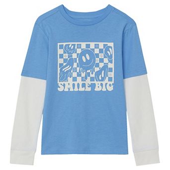 Boys 2-20 Lands' End Long Sleeve Graphic Tee