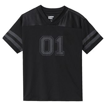 Boys 2-20 Lands' End Active Mesh Short Sleeve Jersey Shirt