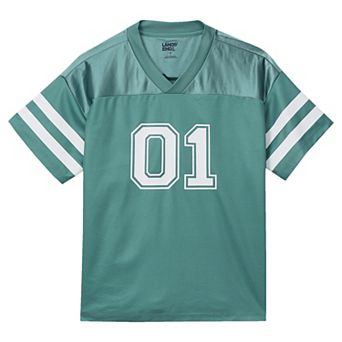 Boys 2-20 Lands' End Active Mesh Short Sleeve Jersey Shirt