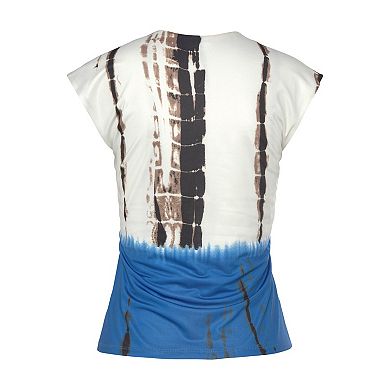 Lascana Women's Tie Dye V-Neck Top