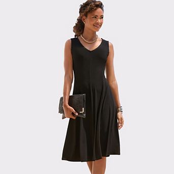 Lascana Women's Sleeveless Convertible Dress