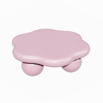 35" Cloud Coffee Table - Modern Petal Shape with Spherical Legs - Kid & Pet Friendly