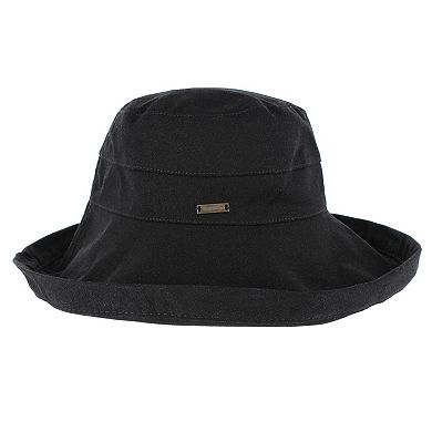 Angela & William Women's Canvas Summer Cloche Bucket Hat