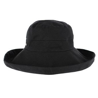 Angela & William Women's Canvas Summer Cloche Bucket Hat