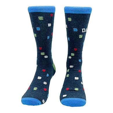Men's Daddy Socks Funny Cool Dad Fathers Day Gift Footwear