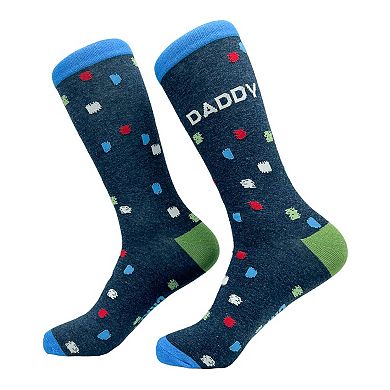 Men's Daddy Socks Funny Cool Dad Fathers Day Gift Footwear