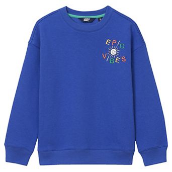 Boys 2-20 Lands' End Graphic Crewneck Sweatshirt in Regular & Husky
