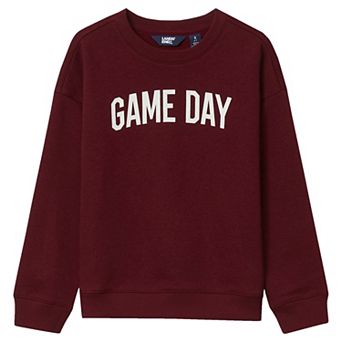 Boys 2-20 Lands' End Graphic Crewneck Sweatshirt in Regular & Husky