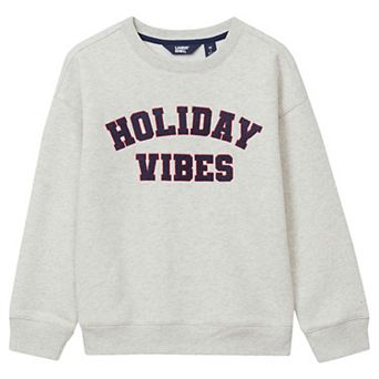 Boys 2-20 Lands' End Graphic Crewneck Sweatshirt in Regular & Husky