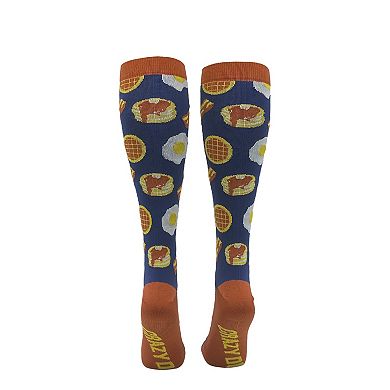 Breakfast Foods Funny Novelty Compression Socks for Women Adult Size
