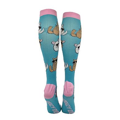 Unisex Chinchillin Funny Sarcastic Animal Compression Socks for Women and Men
