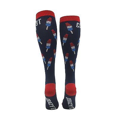 Coolest Pop Funny Compression Socks Funny Fathers Day Cool Compression Socks for Men