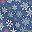 Snowflake Sky Blue