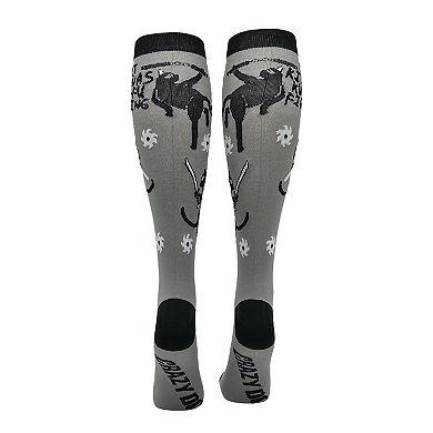 Unisex Every Kitty Was Kung Fu Fighting Funny Compression Socks for Men and Women