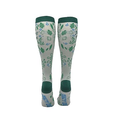 Plant Mom Funny Gardening Compression Socks for Women Unisex Size