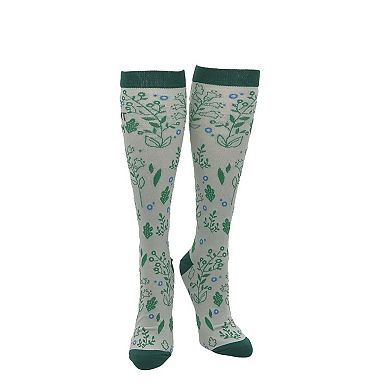Plant Mom Funny Gardening Compression Socks for Women Unisex Size