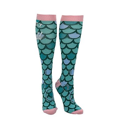 Secretly A Mermaid Funny Compression Socks for Women Unisex Size