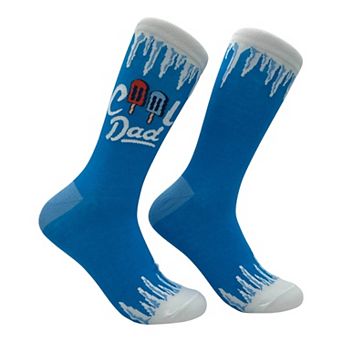Men's Cool Dad Socks Funny Sarcastic Fathers Day Graphic Novelty Footwear for Men