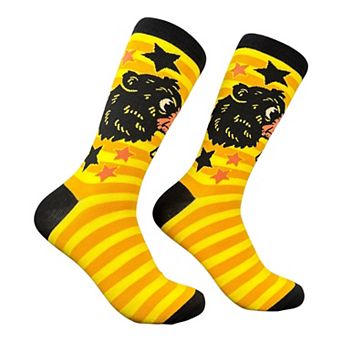 Men's Boop Bear Socks Funny Sarcastic Animal Graphic Novelty Footwear For Men