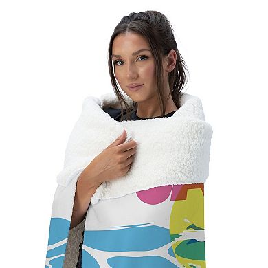 Jaws Silk Touch Sherpa Throw Blanket