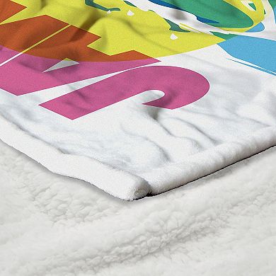 Jaws Silk Touch Sherpa Throw Blanket