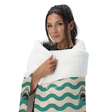Jaws Silk Touch Sherpa Throw Blanket