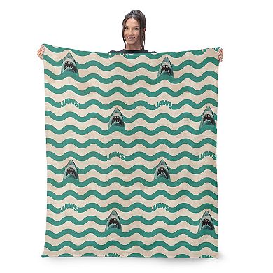 Jaws Silk Touch Sherpa Throw Blanket