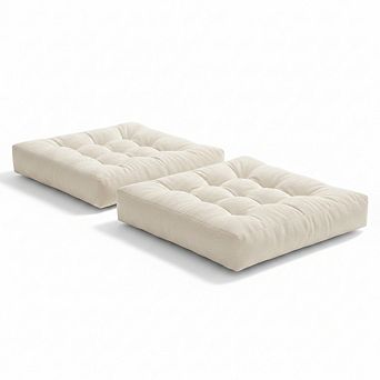 Memory Foam Meditation Floor Pillows: Soft, Supportive, Stylish for Adults - Multi-Purpose Use