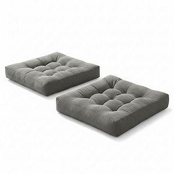 Memory Foam Meditation Floor Pillows: Soft, Supportive, Stylish for Adults - Multi-Purpose Use