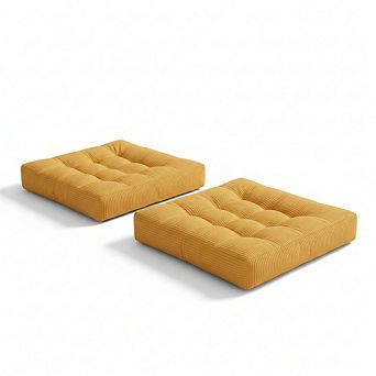 Memory Foam Meditation Floor Pillows: Soft, Supportive, Stylish for Adults - Multi-Purpose Use