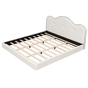 Merax Upholstered Platform Bed