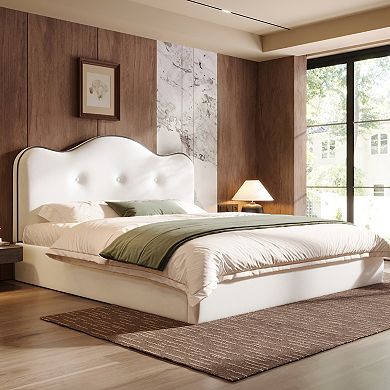 Merax Upholstered Platform Bed